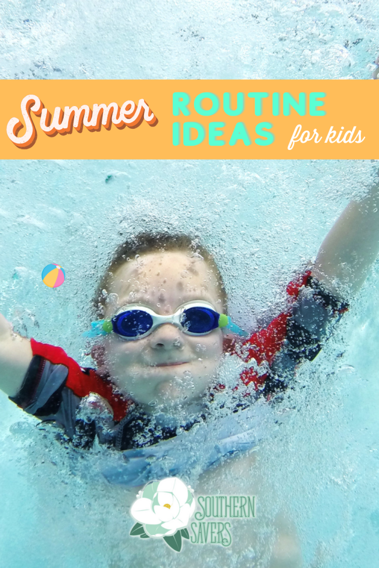 The summer usually looks a bit different from other seasons if you have kids, so here are some summer routine ideas to help you and your kids thrive!