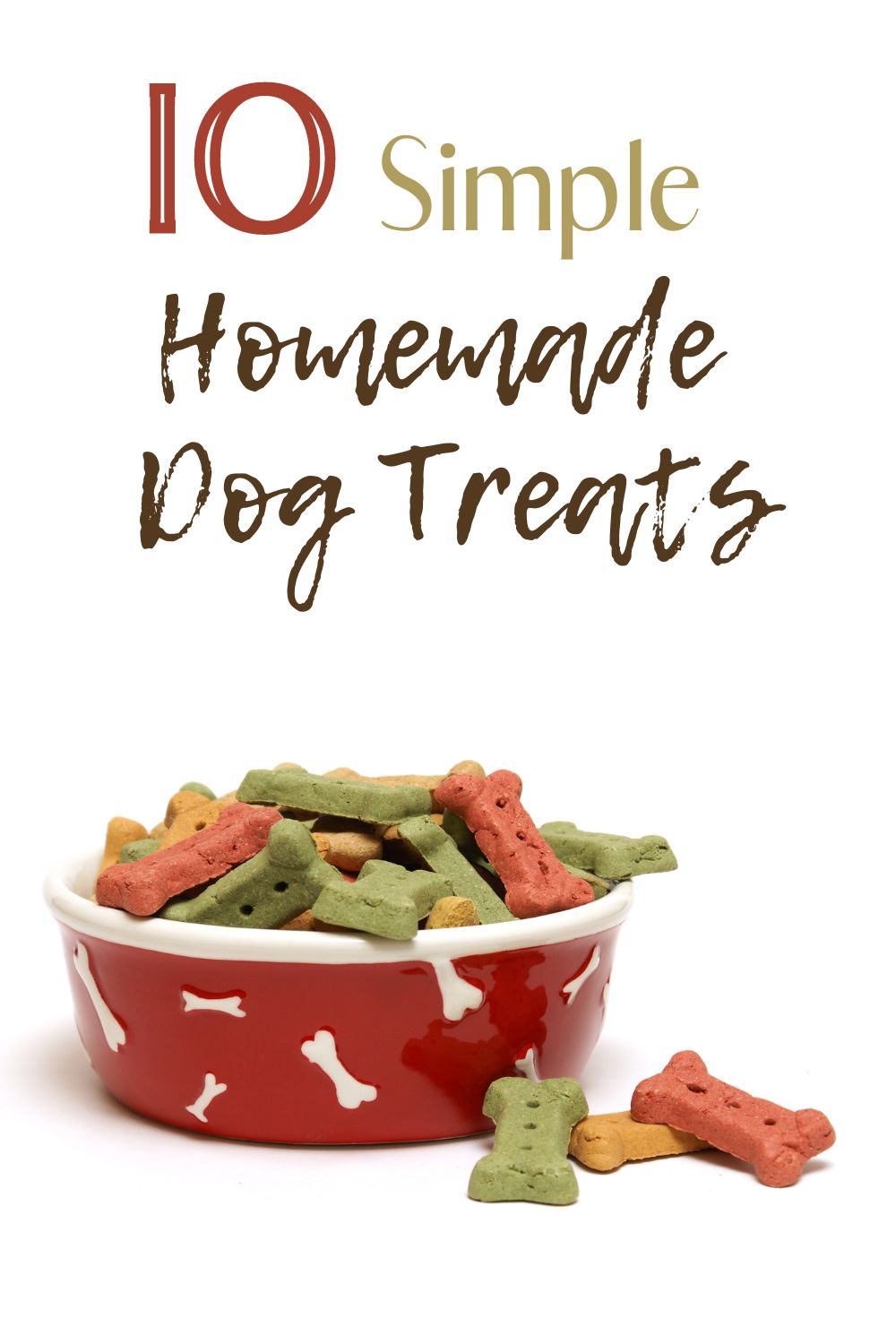 Here's a roundup of 10 easy homemade dog treat recipes to help keep your dog energetic and strong.