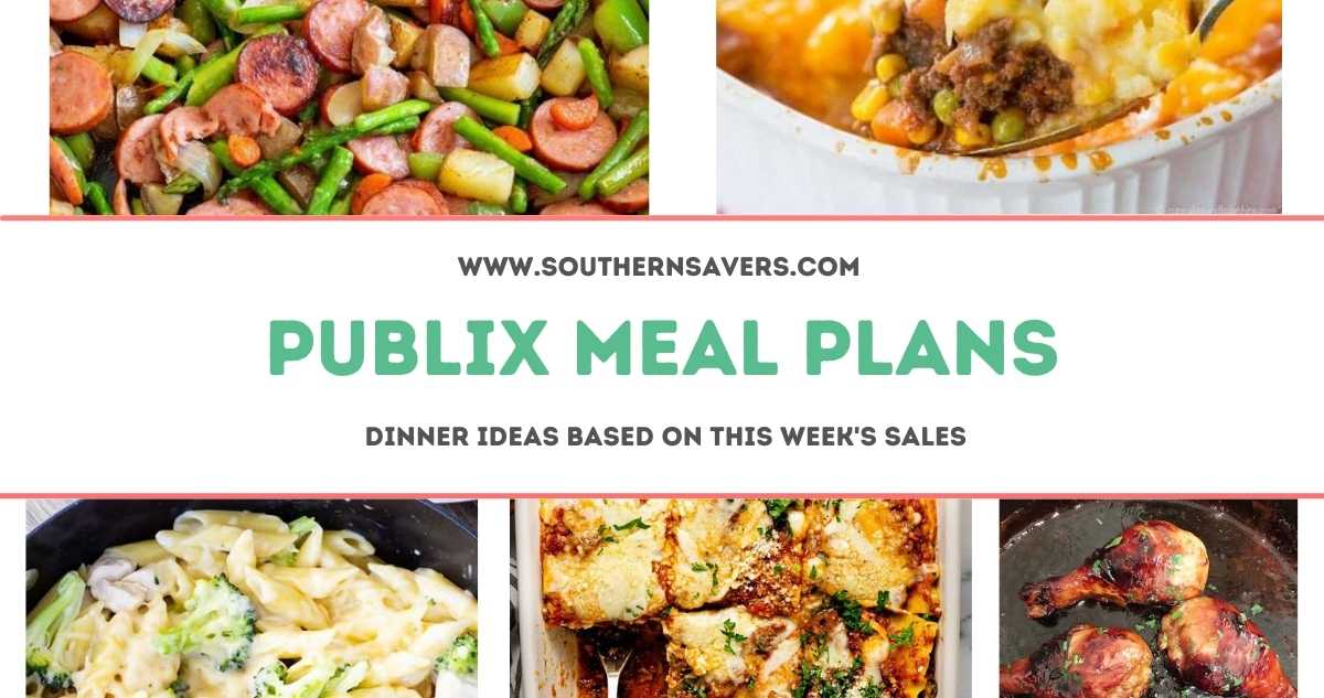 publix meal plans 6/15