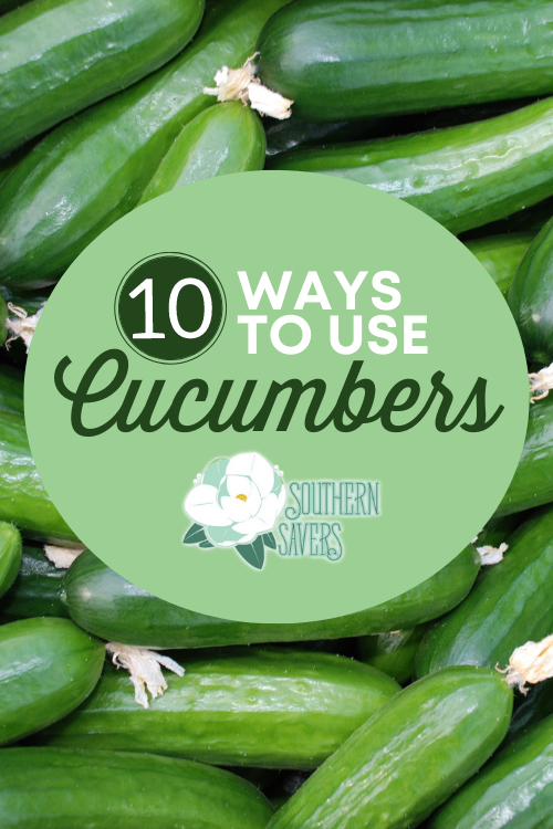 If your summer garden is overproducing, you may need some new ideas. Here are 10 ways to use cucumbers in pickles and more! 