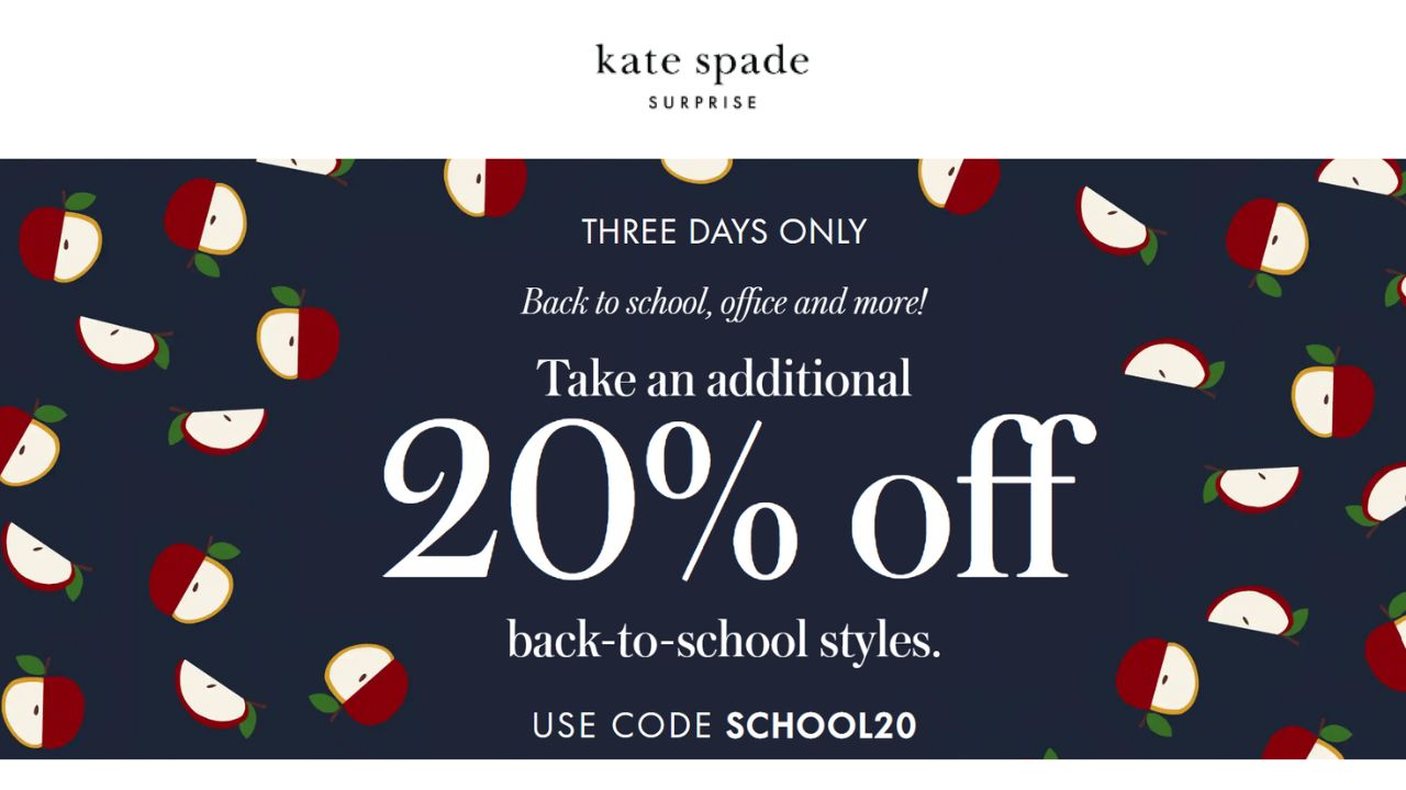 Kate Spade Surprise | 20% Off + Free Shipping :: Southern Savers