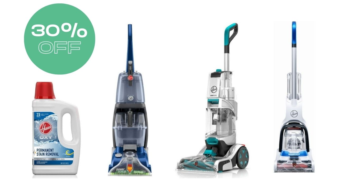 30 Off Hoover Vacuums And Carpet Cleaners At Target Southern Savers