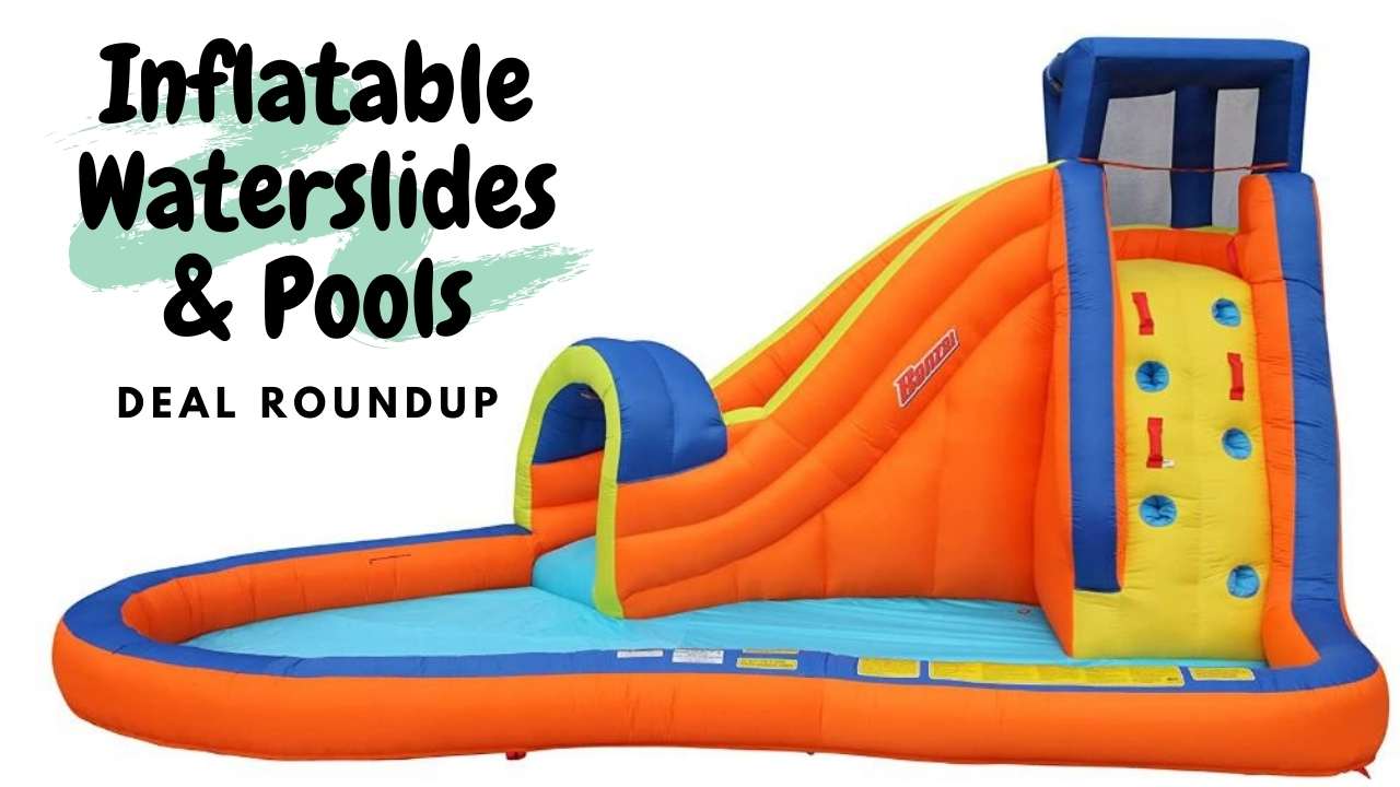 inflatable waterslide