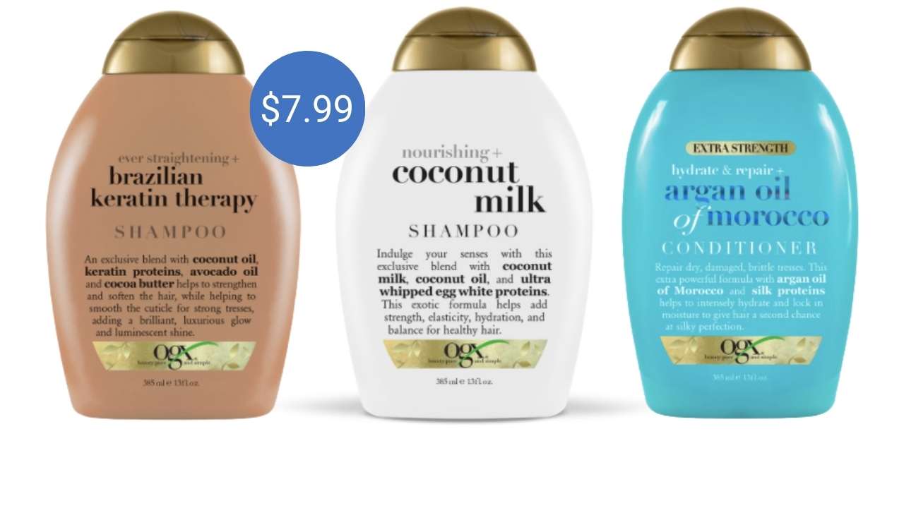 New OGX Coupon Makes Haircare 7.99 Southern Savers