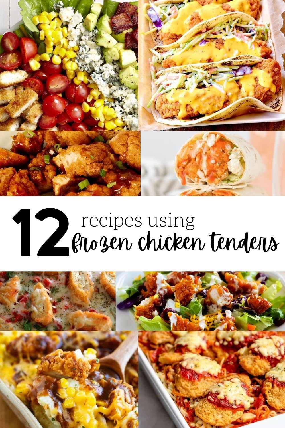 recipes using frozen chicken tenders Pinterest