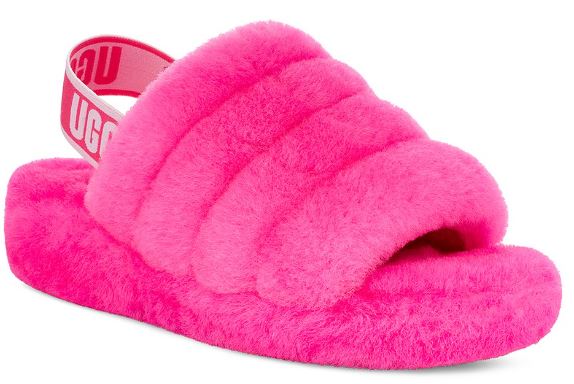 pink ugg slides