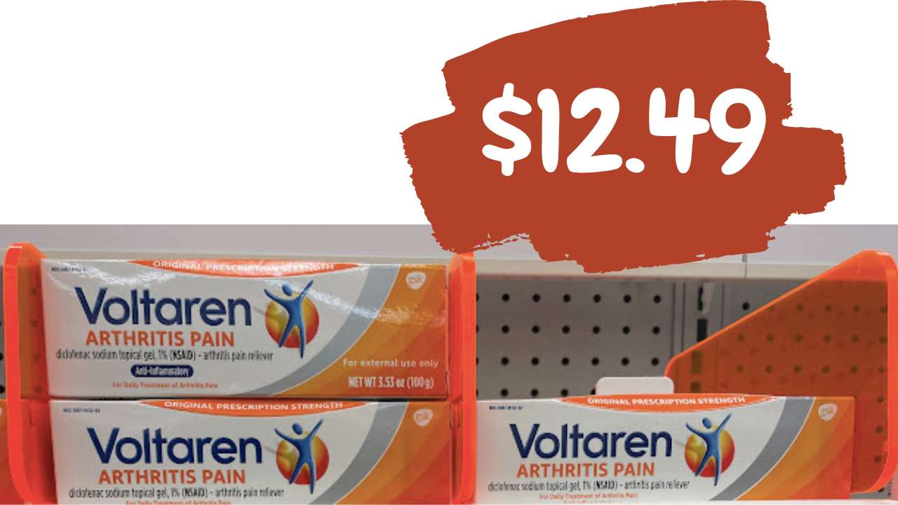Save on Voltaren Arthritis Pain Gel at Walgreens Southern Savers