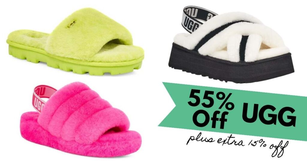 UGG Slides Starting at 42 (Reg. 120) + Extra 15 Off Southern Savers
