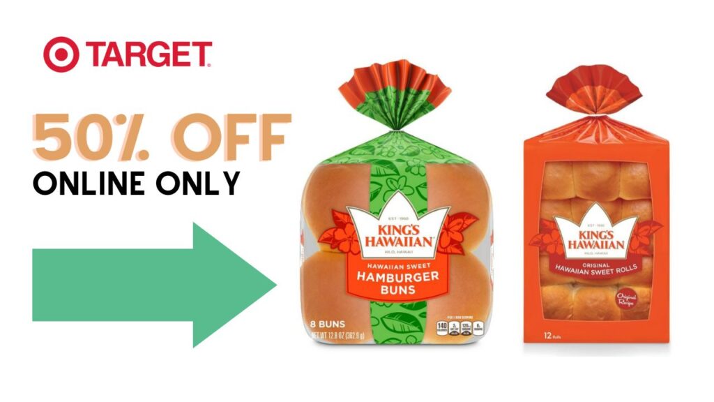 50 off King's Hawaiian at Target Online Southern Savers