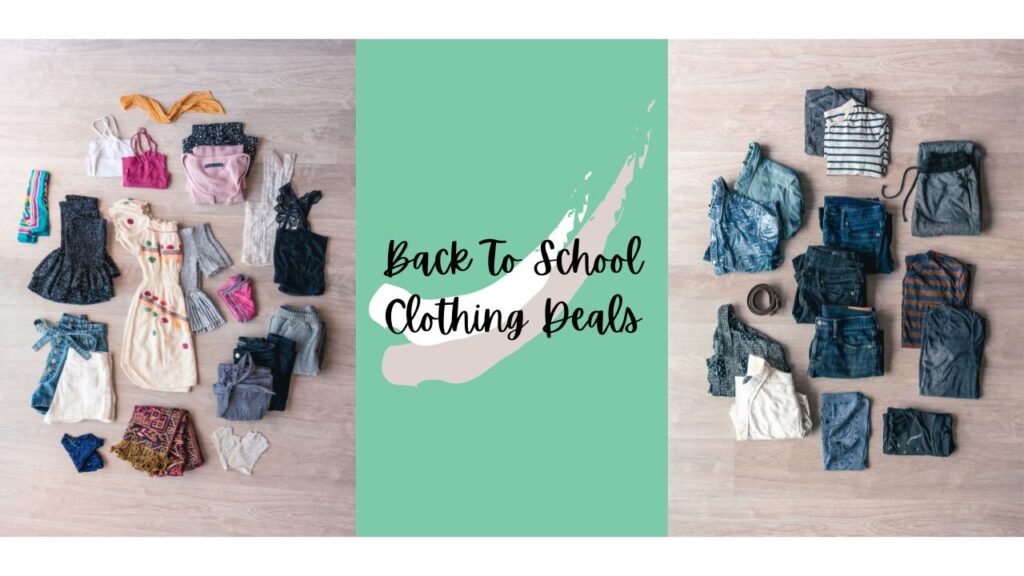 Top Clothing Deals For Back To School Southern Savers