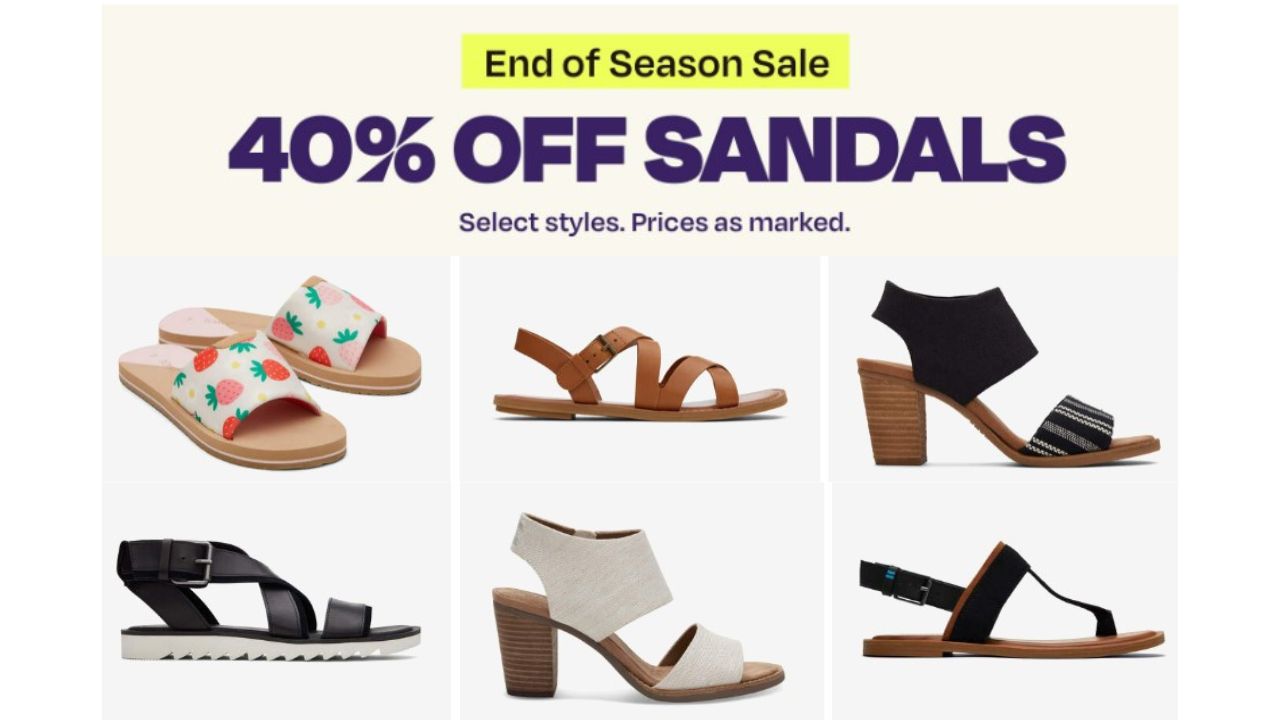 TOMS Off Sandals :: Southern Savers