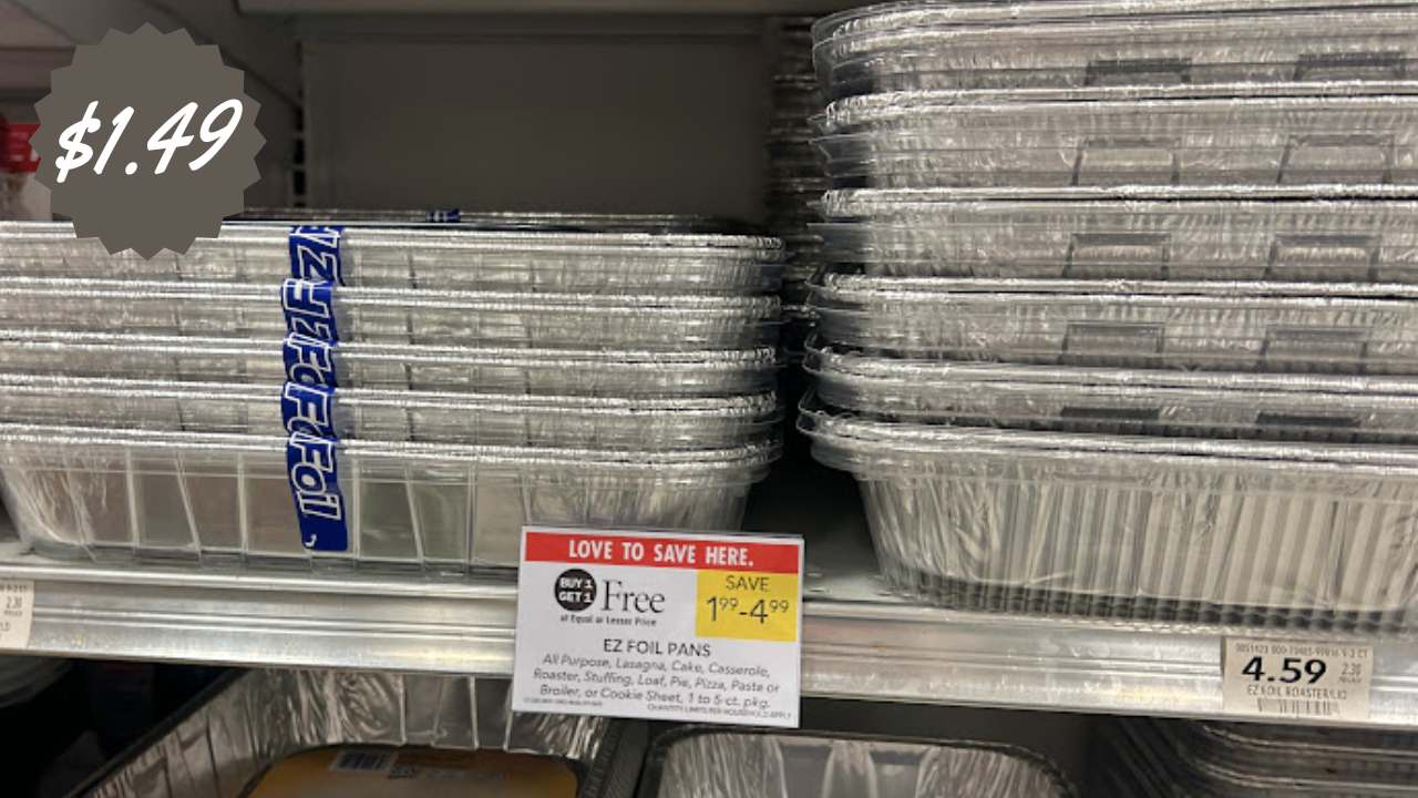 1.49 EZ Foil Pans at Publix Southern Savers