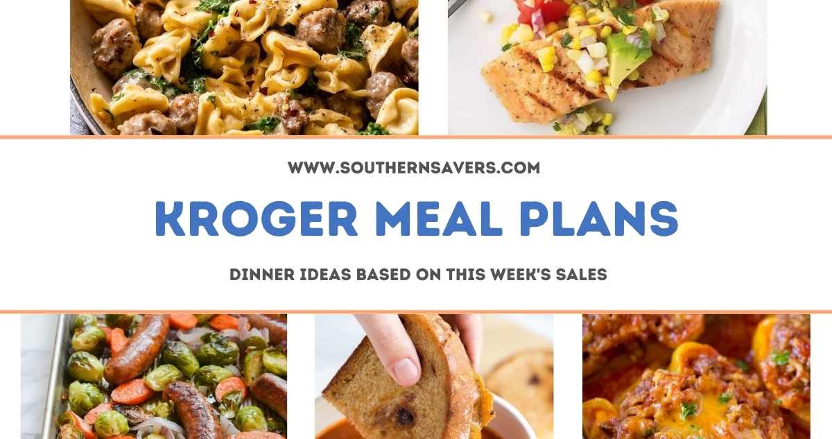 kroger meal plans 8/31