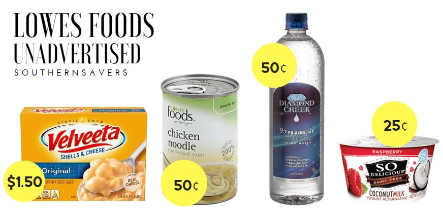 lowes foods unadvertised