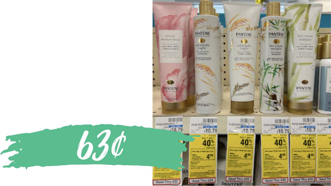 Pantene Nutrient Blends for 63¢ at CVS (reg. 10.79) Southern Savers