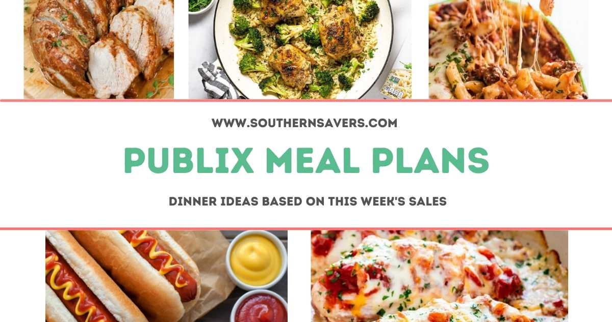 publix meal plans 8/31