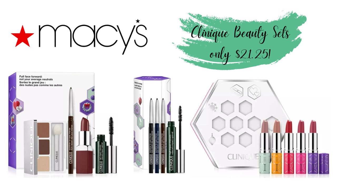 Macy's Clinique Gift Sets For 21.25 Southern Savers