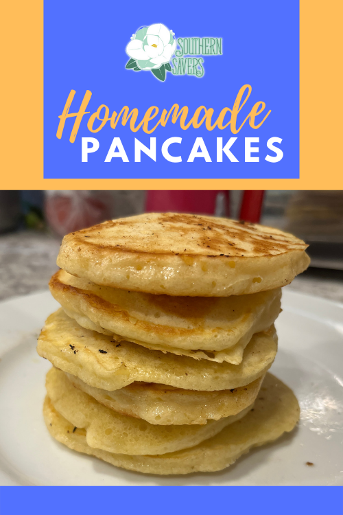 Looking for an idea for weekend breakfast or breakfast for dinner? Try these homemade pancakes: crispy on the outside, soft and fluffy on the inside!