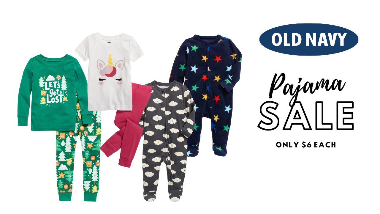 Old Navy  $6 Pajamas for Babies & Toddlers :: Southern Savers