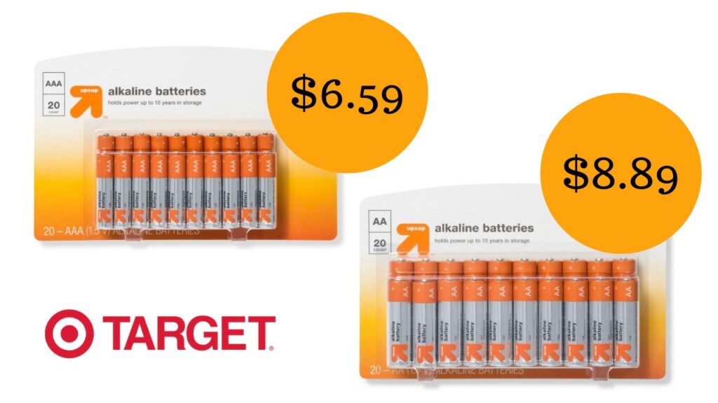 20 AAA Batteries Only 6.59 at Target Southern Savers