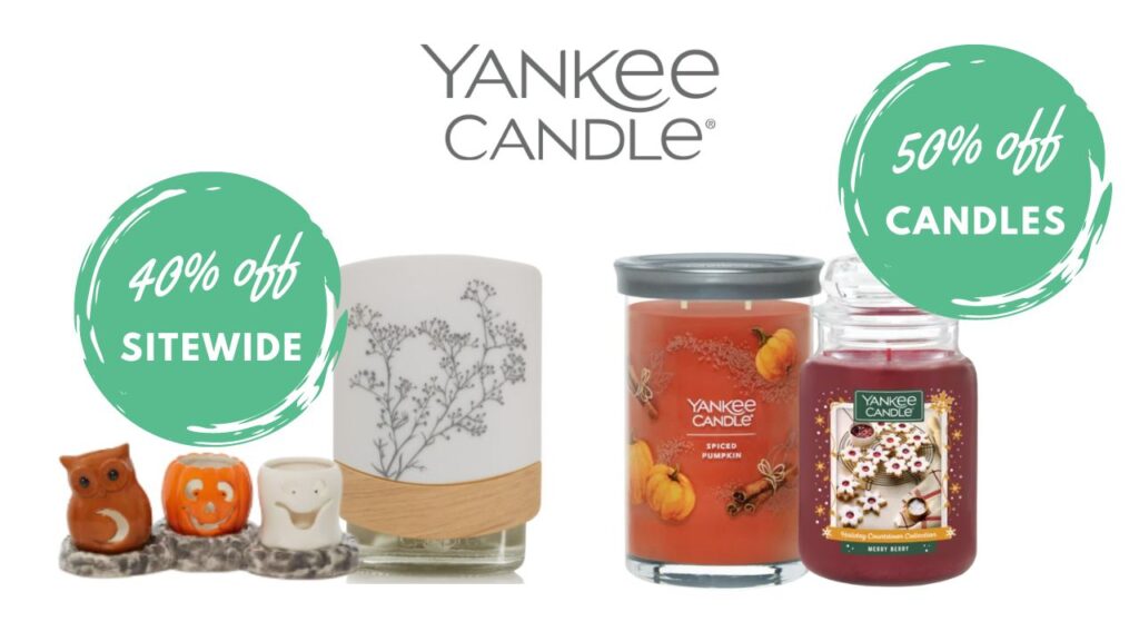 Yankee Candle 50 off Large Candles Southern Savers
