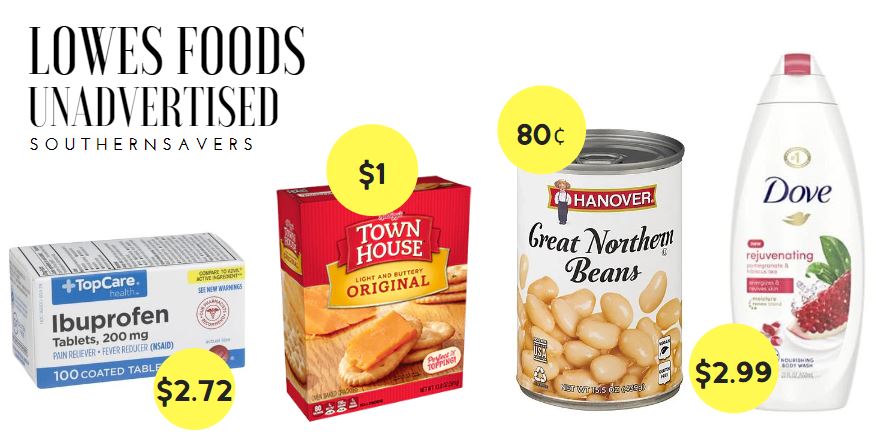 lowes foods unadvertised