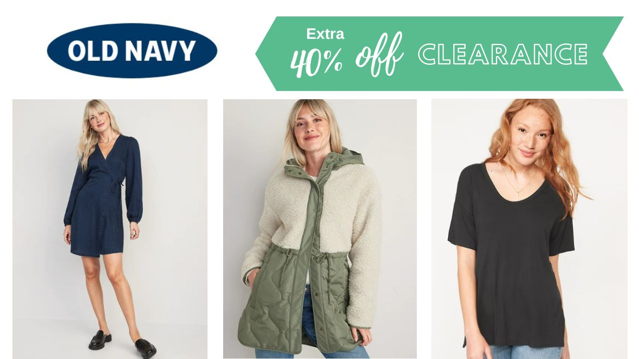 Old Navy Extra 40 Off Epic Clearance Sale Southern Savers