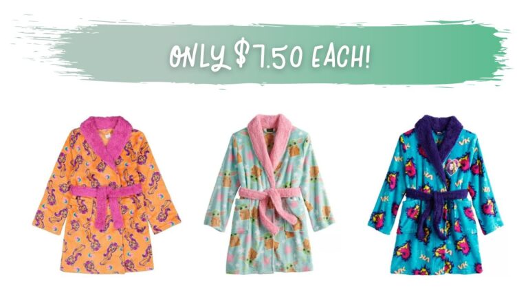 Disney Kids Robes Only $7.60 at Kohl's :: Southern Savers