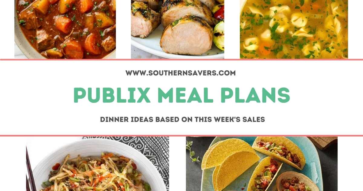 publix meal plans 9/28