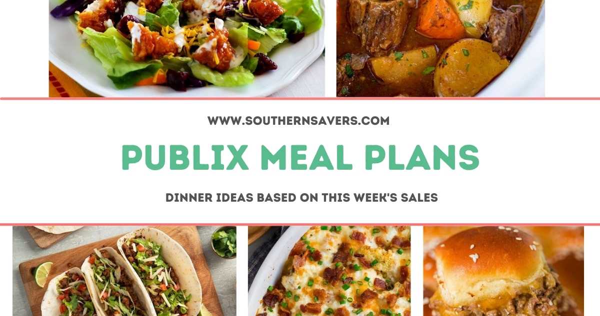 publix meal plans 9/7
