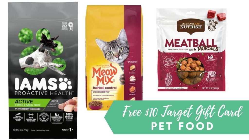 Target Get FREE 10 Gift Card w/ Pet Food Purchase Southern Savers