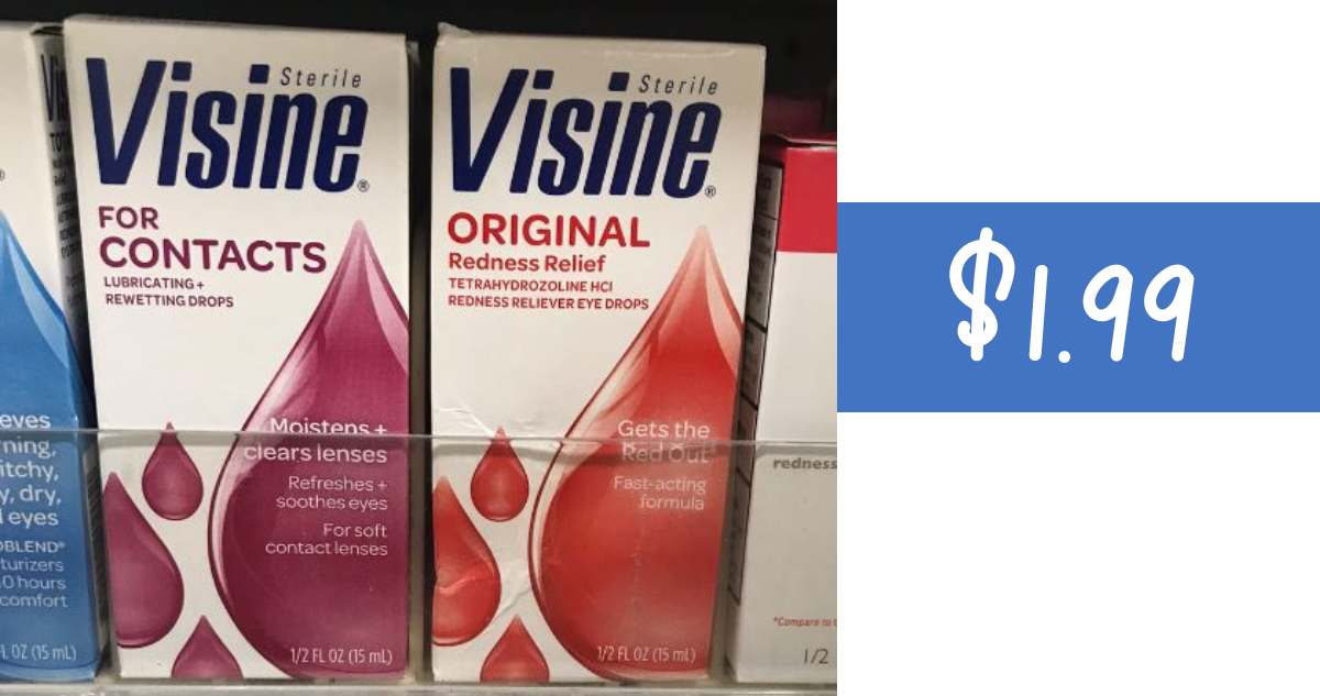 1.99 Visine Eye Drops at the Publix Extra Savings Event Southern Savers