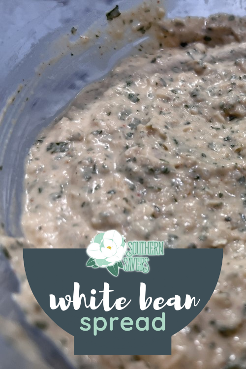 This easy white bean spreads can be used as a dip like hummus, or put on a sandwich or wrap as a delicious condiment. Spice it up to your liking!