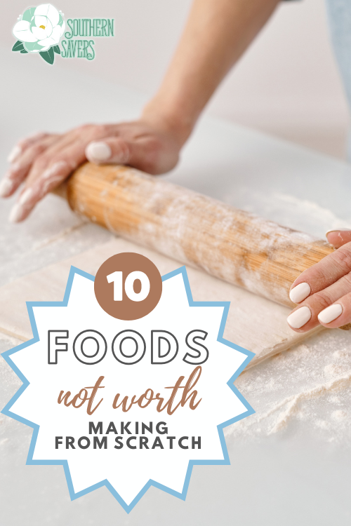 Going the homemade route can often save money when it comes to food, but here are 10 items that (in my opinion) are not worth making from scratch!