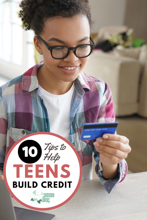 We all want our kids to grow up using money wisely. Building credit can be part of that, so here are 10 tips to help teens build credit!