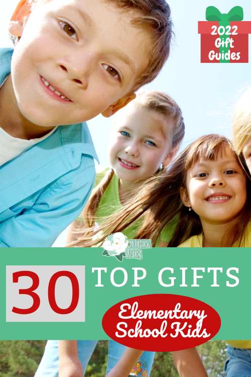 Do you need help with gift ideas for a 5-10 year old in your life? I've done the work for you. Here are 30 top gifts for elementary school kids!