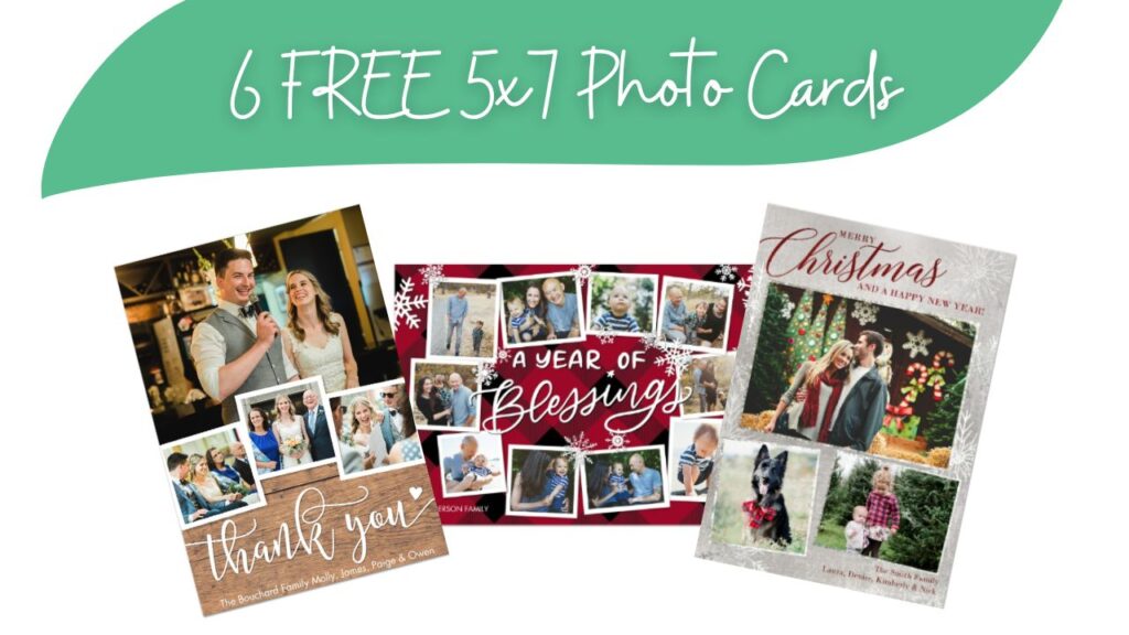 6 Free 5x7 Photo Cards at Walgreens Southern Savers