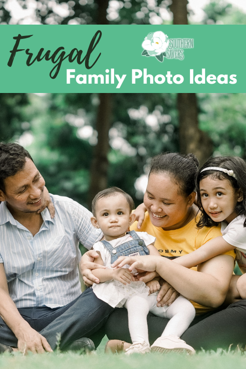 You can get professional looking photos without the cost if you plan ahead and keep a few things in mind. Here are my best frugal family photo ideas! 