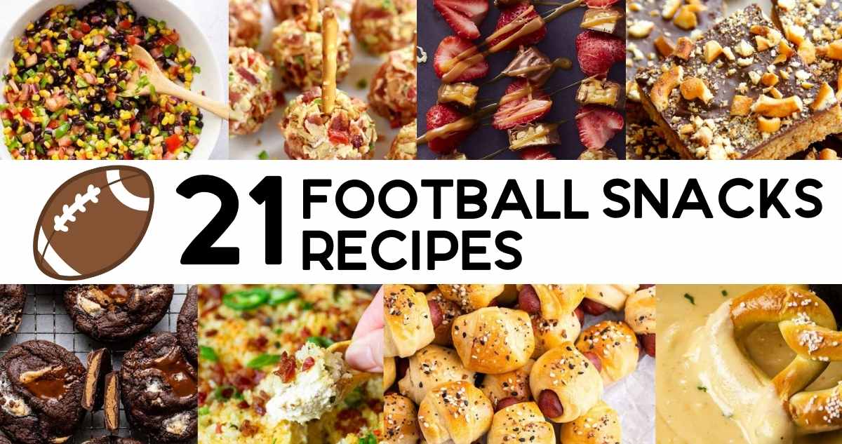 football snacks recipes