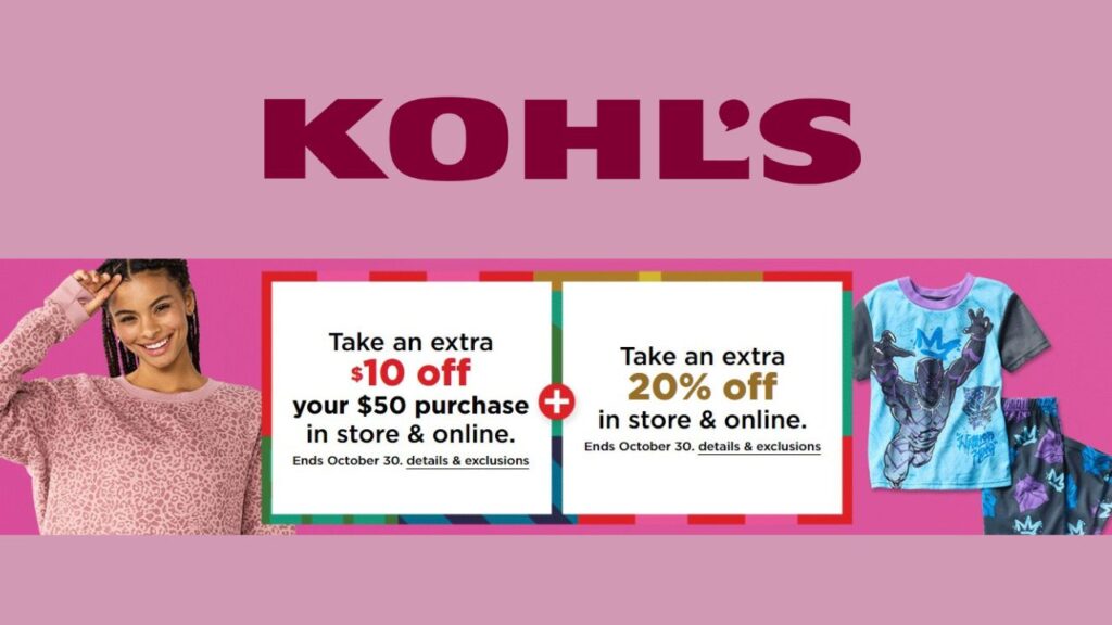 Stacking Codes at Kohl's + Kohl's Cash Back! Southern Savers