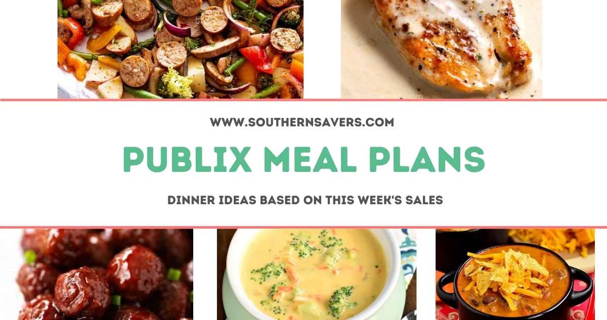 publix meal plans 10/5