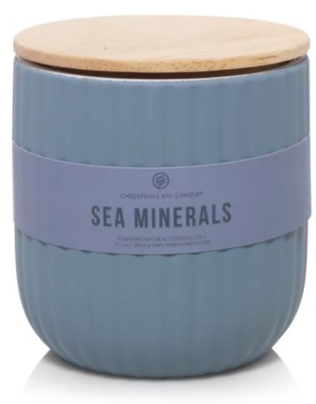 sea minerals candle