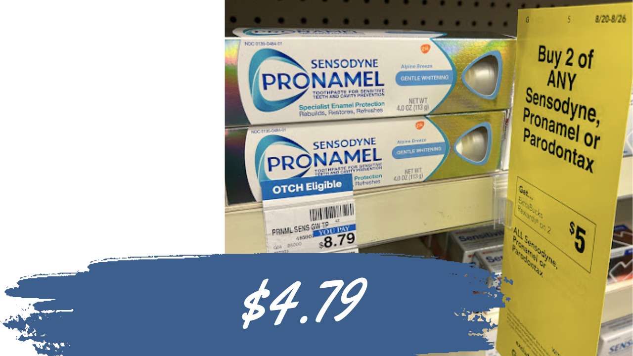 $4.79 Sensodyne Toothpaste at CVS :: Southern Savers