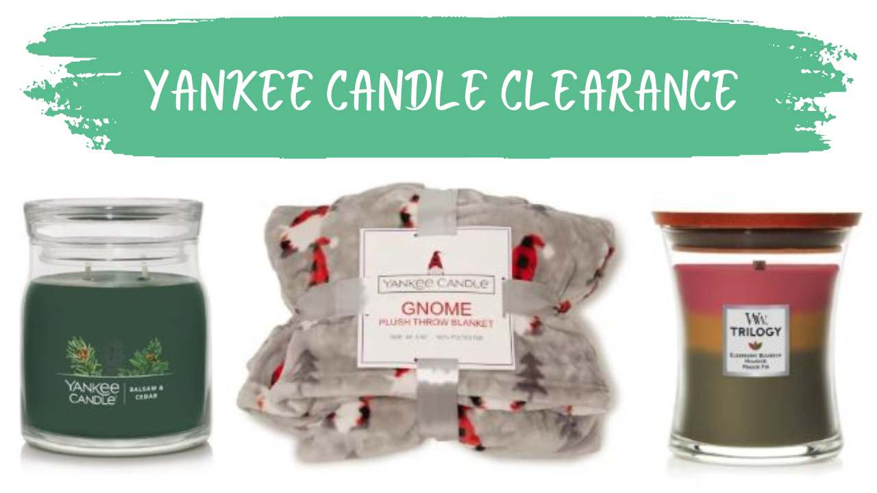 yankee candle clearance