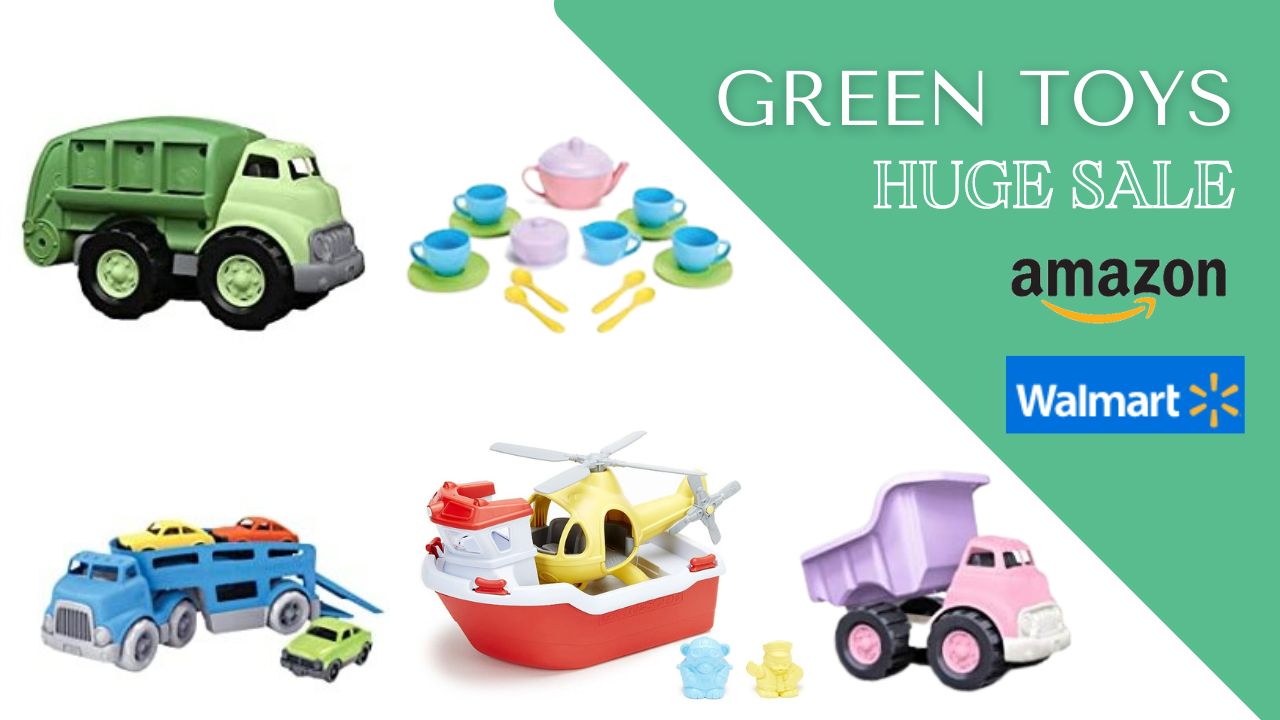 Up to 70 off Green Toys at Amazon & Walmart Southern Savers