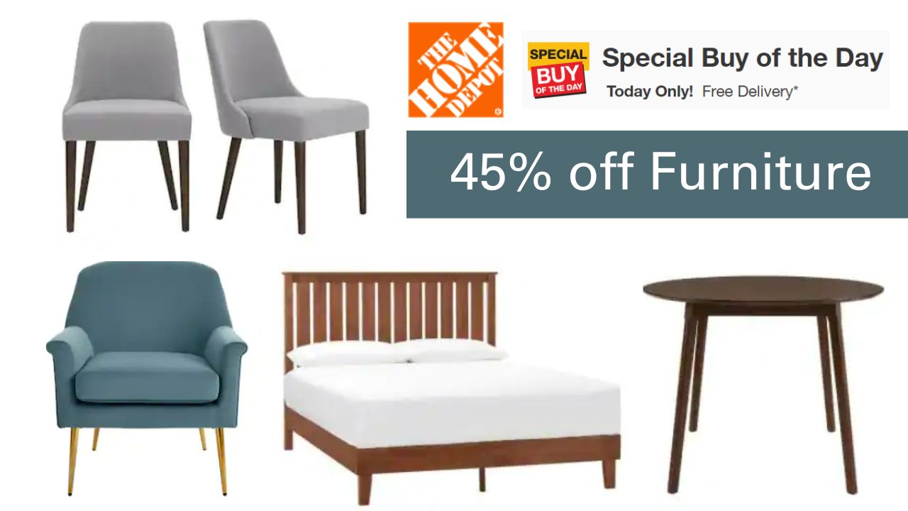 Home Depot Special Buy 45 Off Furniture Southern Savers
