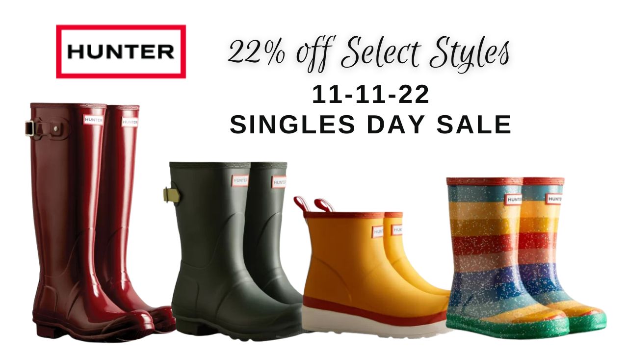 Hunter Boots 22 off Boots for the Family Southern Savers