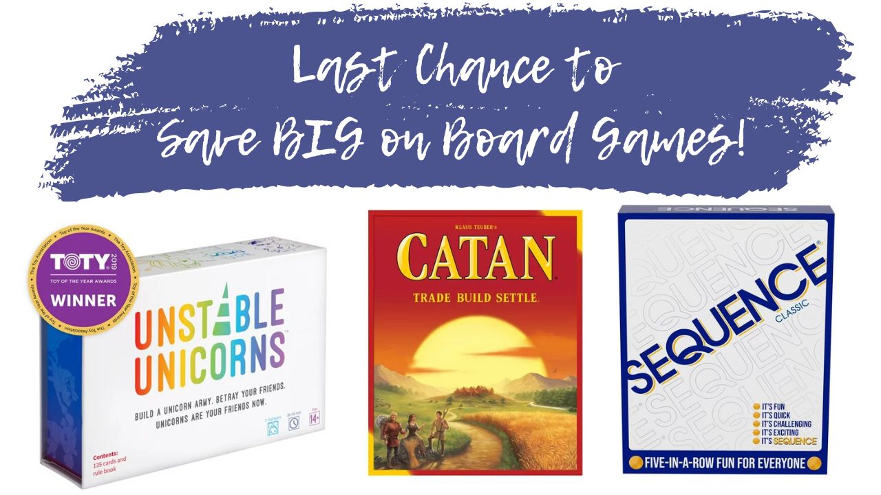 Walmart Board Game Deals Ends Today! Southern Savers