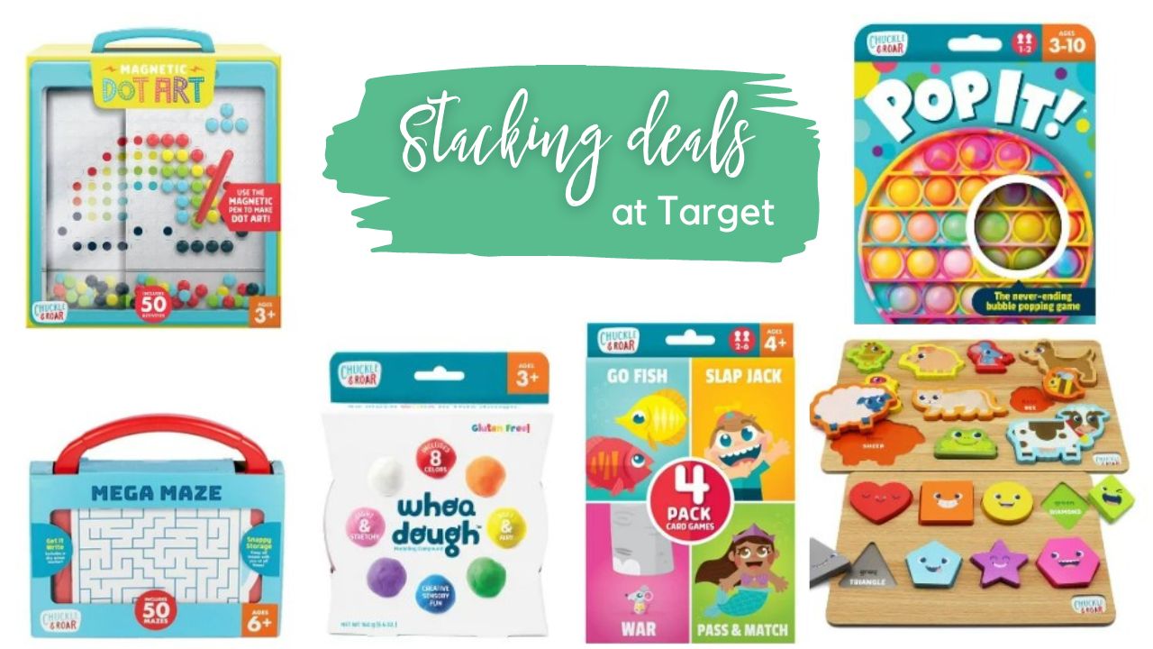 Stacking Offers on Chuckle & Roar Puzzles & Games at Target Southern