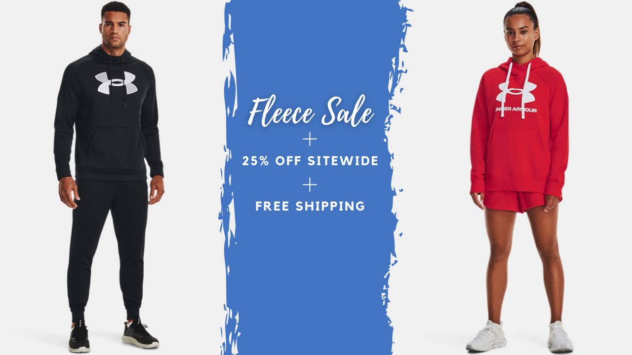 Under Armour Fleece For the Family From 19 + 25 Off Sitewide